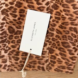Elizabeth and James Animal Print Skirt